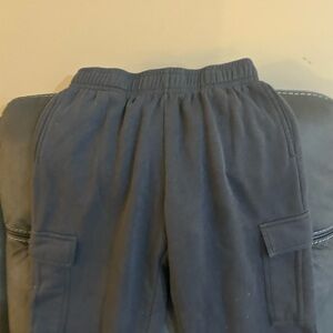 Dark Gray Cargo Sweatpants